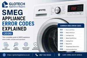 SMEG appliance error codes guide for washing machines dishwashers ovens and fridges